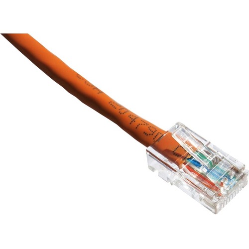 Axiom 3FT CAT6 550mhz Patch Cable Non-Booted (Orange) - 3 ft Category 6 Network Cable for Network Device - First End: 1 x RJ-45 Network - Male - Second End: 1 x RJ-45 Network - Male - Patch Cable - Gold Plated Connector - 24 AWG - Orange