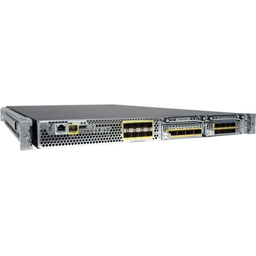 Cisco FirePOWER 4110 Network Security/Firewall Appliance - 10GBase-X, 40GBase-X - 40 Gigabit Ethernet - 14 Total Expansion Slots - 1U - Rack-mountable, Rail-mountable