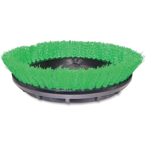 Oreck Orbiter Floor Machine Green Scrub Brush - 12" Overall Diameter - Green - 1 Each