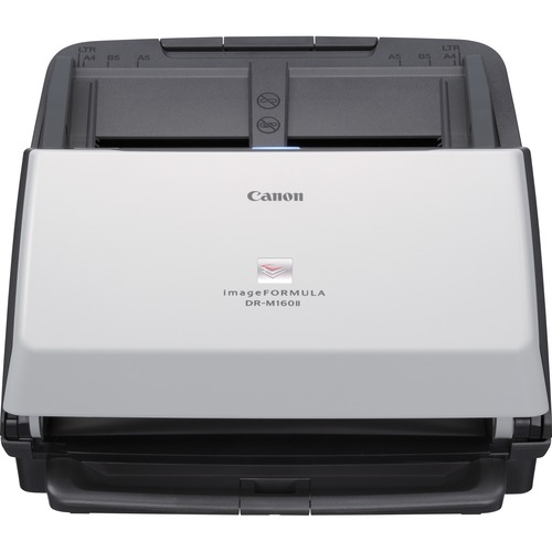 Canon imageFORMULA DR-M160II Sheetfed Scanner - 600 dpi Optical - 24-bit Color - 8-bit Grayscale - 60 ppm (Mono) - 60 ppm (Color) - Duplex Scanning - USB