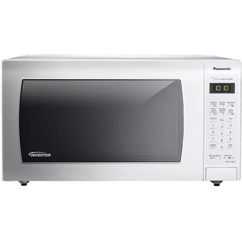 Panasonic NN-SN736W Microwave Oven - Single - 1.6 ft³ Capacity - Microwave - 10 Power Levels - 1250 W Microwave Power - 15" Turntable - 120 V AC - Countertop - White