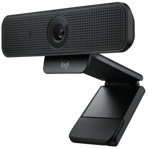 Logitech C925e Webcam - 30 fps - Black - USB 2.0 - 1 Pack(s) - 1920 x 1080 Video - Auto-focus - Widescreen - Microphone - Notebook, Monitor