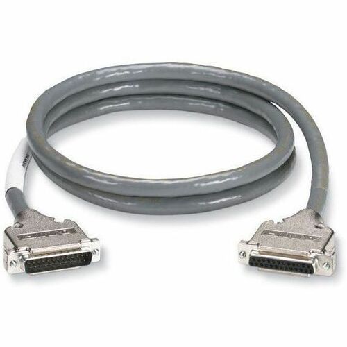 Black Box RS232 Double Shielded Cable - Metal Hood, DB25, 25-Conductor