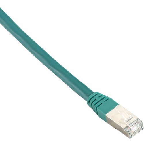 Black Box Cat.6 FTP Network Cable - 19.69 ft Category 6 Network Cable for Network Device - First End: 1 x RJ-45 Network - Male - Second End: 1 x RJ-45 Network - Male - Shielding - 24 AWG - Green