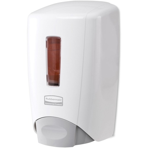 Rubbermaid Commercial FLex 500mL Skin Care Dispenser - Manual - 16.91 fl oz Capacity - White - 10 / Carton