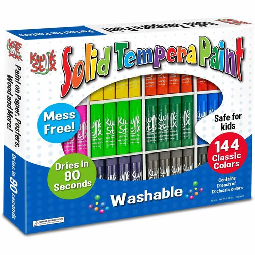 Picture of The Pencil Grip Kwik Stix 144-Piece Tempera Paint Sticks