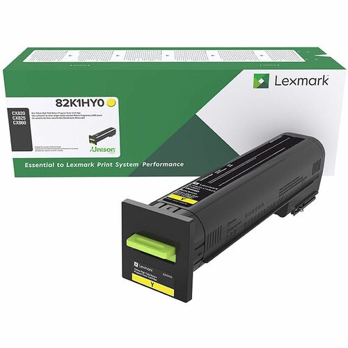 Lexmark Original High Yield Laser Toner Cartridge - Yellow Pack - 17000 Pages