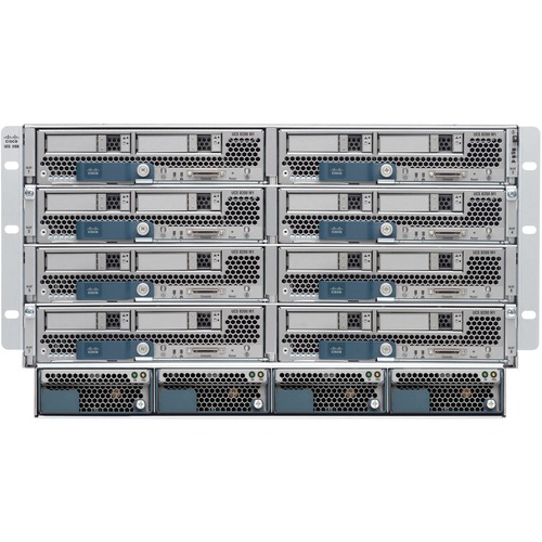 Cisco UCS 5108 Blade Server Chassis - Rack-mountable - 26U - 2500 W - Power Supply Installed