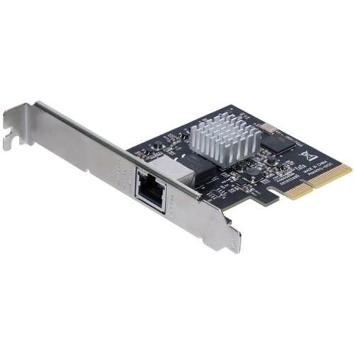 StarTech.com 1 Port PCI Express 10GBase-T / NBASE-T Ethernet Network Card - 5-Speed Network Support: 10G/5G/2.5G/1G/100Mbps - PCIe 2.0 x4 - Add an Ethernet port to a server or workstation, with support for 5 network speeds: 10G/5G/2.5G/1G/100Mbps - 1-Port