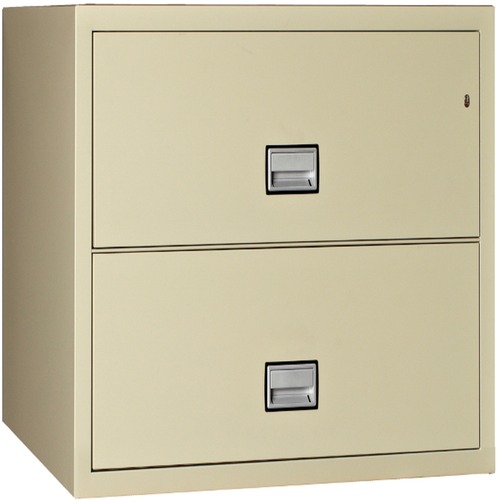 Phoenix World Class Lateral File - 2-Drawer - 44" x 23.6" x 28.8" - 2 x Drawer(s) for File - Lateral - Impact Resistant, Fire Resistant, Explosion Resistant, Security Lock - Putty