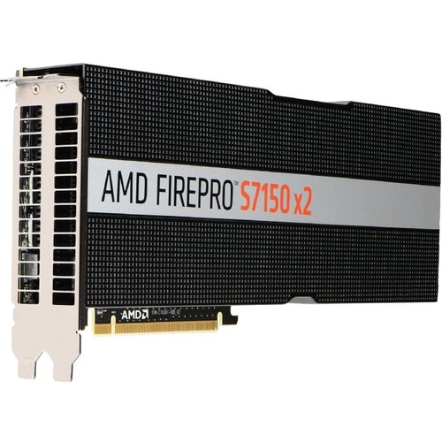 AMD FirePro S7150 X2 Graphic Card - 16 GB GDDR5 - Full-height - 920 MHz Core - 256 bit Bus Width - PCI Express 3.0
