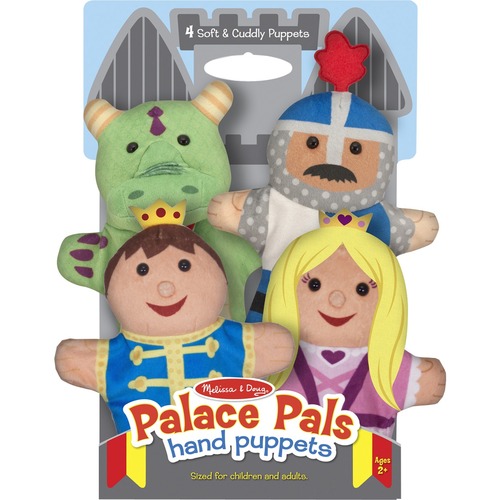 Melissa & Doug Palace Pals Hand Puppets - Fabric, Plush - Creative Learning & Toys - LCI19082