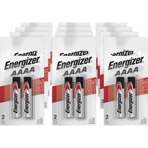 Energizer AAAA Battery 2-Packs - For Multipurpose - AAAA - 24 / Carton