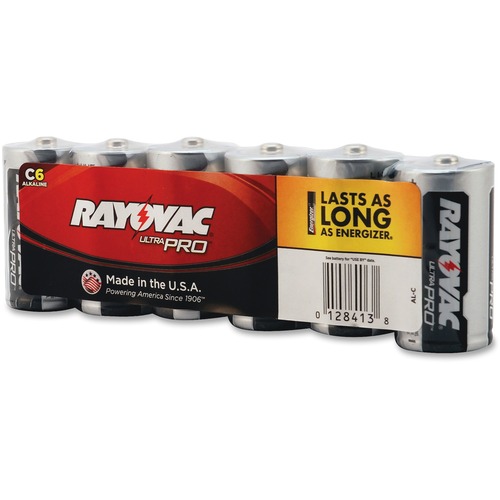 Rayovac Ultra Pro Alkaline C Battery 6-Packs - For Multipurpose - C - 1.5 V DC - 12 / Carton