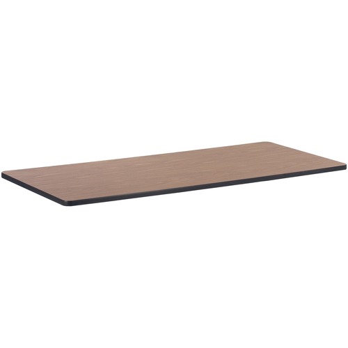 Lorell Classroom Activity Tabletop - High Pressure Laminate (HPL) Rectangle, Medium Oak Top - 30" Table Top Width x 72" Table Top Depth x 1.13" Table Top Thickness - Assembly Required - 1 Each
