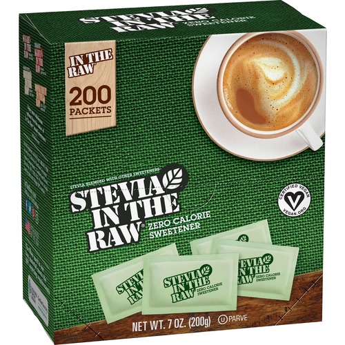 Stevia In The Raw Zero-calorie Sweetener - Packet - 0.035 oz (1 g) - Stevia Flavor - Artificial Sweetener - 200/Box