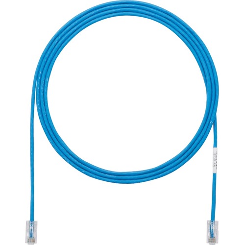 Panduit Cat.5e UTP Patch Network Cable - 1 ft Category 5e Network Cable for Network Device - First End: 1 x RJ-45 Network - Male - Second End: 1 x RJ-45 Network - Male - Patch Cable - 28 AWG - Blue - 1