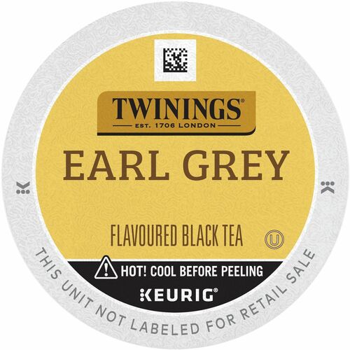 Twinings of London Earl Grey Flavoured Black Tea K-Cup - 24 / Box
