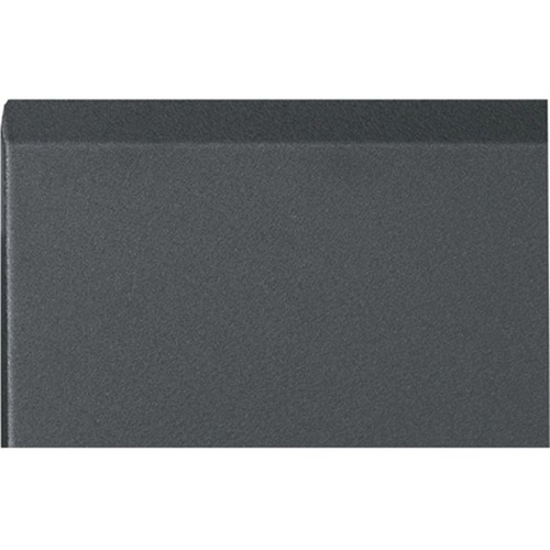 Middle Atlantic Solid Front Door, 42 RU WMRK Racks, W/Handle Knockout - Steel - Black Powder Coat - 42U Rack Height - 74.4" Height - 20" Width - 1.2" Depth