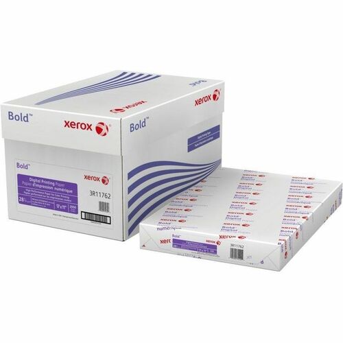 Xerox Bold Digital Printing Paper - 100 Brightness - Ledger - 17" (431.80 mm) x 11" (279.40 mm) - 28 lb (12700.59 g) Basis Weight - Uncoated - 500 Sheets - 500 Sheets per Ream - 500 / Pack