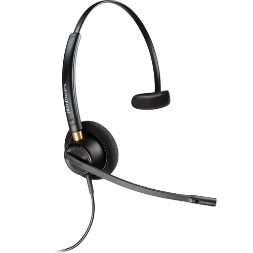 Plantronics Customer Service Headset - Mono - USB - Wired - Over-the-head - Monaural - Supra-aural - Noise Canceling