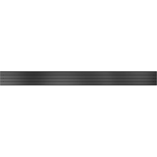 Chief Fusion Mounting Rail for Menu Board - Black - Black