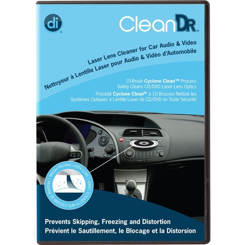 Digital Innovations CleanDr for Car Audio & Video Laser Lens Cleaner - CleanDr® for Car Audio & Video Laser Lens Cleaner is designed to clean automotive CD and DVD players.