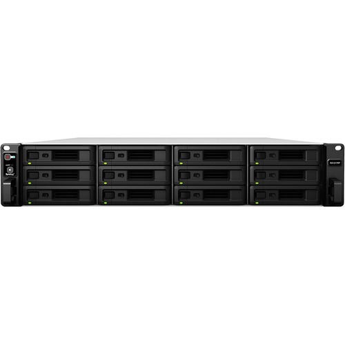 Synology RX1217 Drive Enclosure - Infiniband Host Interface Rack-mountable - 12 x HDD Supported - 12 x SSD Supported - 12 x Total Bay - 12 x 2.5"/3.5" Bay