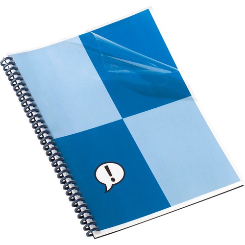 GBC® Clear View® Presentation Covers - 8 1/2" x 11" - Clear - 100 Piece