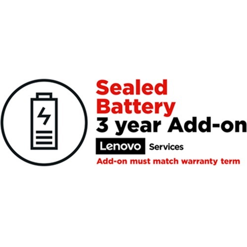 Lenovo Sealed Battery (Add-On) - 3 Year - Warranty - On-site - Maintenance - Parts & Labor