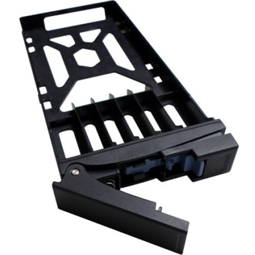 QNAP TRAY-25-NK-BLK01 Drive Mount Kit for Solid State Drive - Black - Black