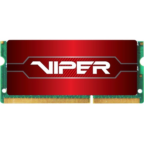 Patriot Memory Viper Series DDR4 16GB 2800MHz SODIMM - 16 GB (1 x 16GB) - DDR4-2800/PC4-22400 DDR4 SDRAM - 2800 MHz - 1.20 V - Non-ECC - Unbuffered - 260-pin - SoDIMM - Lifetime Warranty