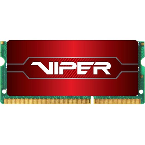 Patriot Memory Viper Series DDR4 8GB 2800MHz SODIMM - 8 GB (1 x 8GB) - DDR4-2800/PC4-22400 DDR4 SDRAM - 2800 MHz - 1.20 V - Non-ECC - Unbuffered - 260-pin - SoDIMM - Lifetime Warranty