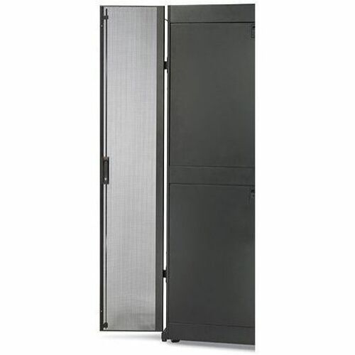 APC by Schneider Electric NetShelter SX 42U 750mm Wide Perforated Split Doors White - For Server - 42U Rack Height - White