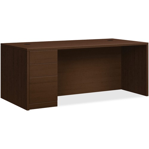 Hon 105896lmomo Hon 10500 Series Mocha Laminate Desking Hon105896lmomo