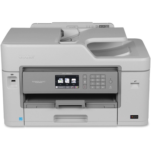 Brother Business Smart Pro MFC-J5830DW Multifunction Printer - Color - Duplex - Multi-functional Inkjet Printer - 35ppm Mono/27ppm Color Print - 4800 x 1200 dpi - 3.7" Swipe Touchscreen - Hi-Speed USB 2.0 - Wireless