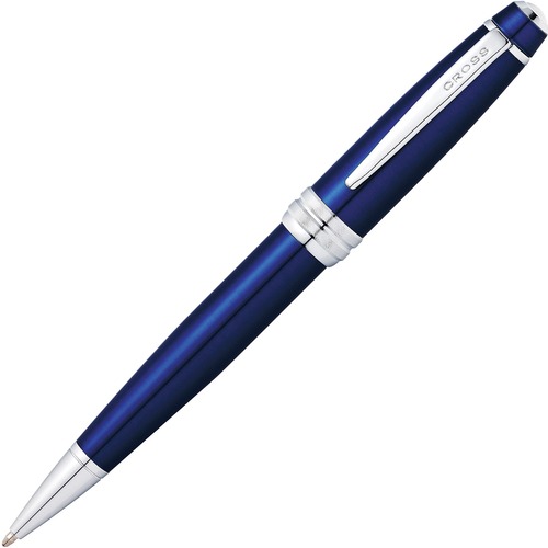 Cross Bailey Collection Exec-style Ballpoint Pen - Blue Barrel - 1 Each