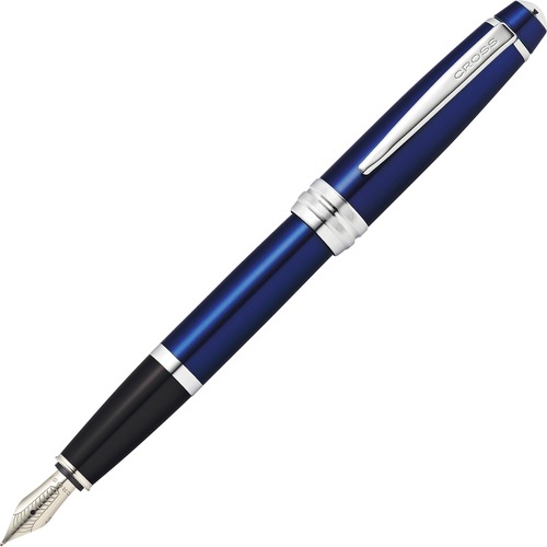 Cross Bailey Collection Executive-style Fountain Pen - Blue Barrel - 1 Each