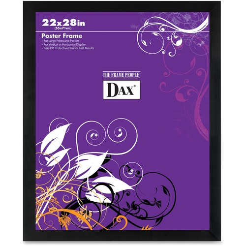 DAX Square Black Poster Frame Frames Burnes Home Accents
