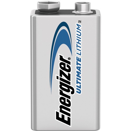 Energizer Ultimate Lithium 9-Volt Battery - For Multipurpose - 9V - 9 V DC - 9 Volt Batteries - EVEL522BP