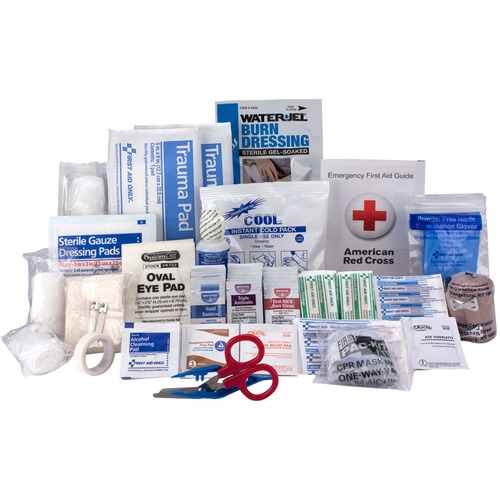 First Aid Only 50-Person Bulk First Aid Refill - ANSI Compliant - 183 x Piece(s) For 50 x Individual(s) - 1 Each