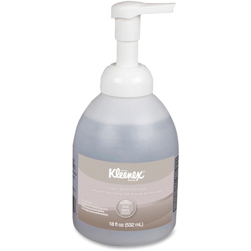 Scott Hand Sanitizer Foam - 18 fl oz (532.3 mL) - Pump Bottle Dispenser - Kill Germs - Hand - Moisturizing - Clear - Non-flammable, Dye-free, Fragrance-free - 1 Each