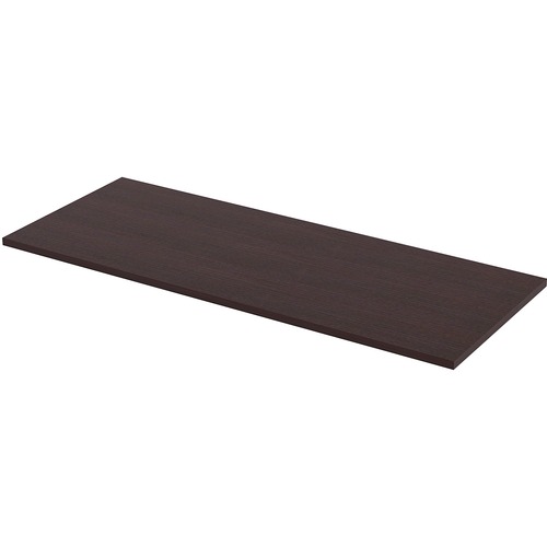Lorell Training Tabletop - Espresso Rectangle, Laminated Top - 60" Table Top Length x 24" Table Top Width x 1" Table Top ThicknessAssembly Required - 1 Each