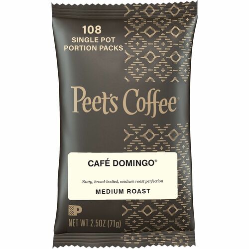 Peet's Coffee™ Café Domingo Coffee - Medium - 2.5 oz Per Pack - 18 / Box
