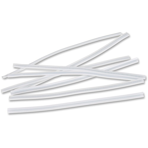 Tatco Reusable Vinyl Twist Ties - 4" Length - Vinyl, Metal - 2000 / Pack