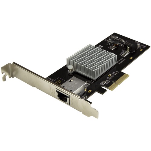 StarTech.com 1-Port 10G Ethernet Network Card - PCI Express - Intel X550-AT Chip - PCI Express 2.0 x4 - 1.25 GB/s Data Transfer Rate - Intel X550AT - 1 Port(s) - 1 - Twisted Pair - 10GBase-T - Plug-in Card