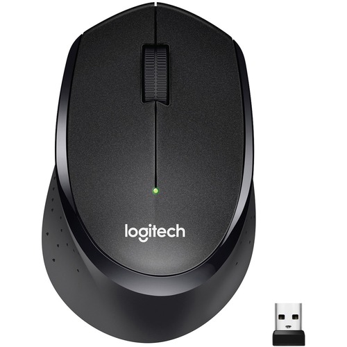 Logitech SILENT PLUS M330 Mouse - Mechanical - Cable - Black - 1 Pack - USB - 1000 dpi - Scroll Wheel - 3 Button(s) - Right-handed