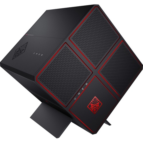HP OMEN X 900-000 900-010 Gaming Desktop Computer - Intel Core i7 6th Gen i7-6700K - 8 GB - 2 TB HDD - 256 GB SSD - Tower - Jet Black - Windows 10 Home - AMD Radeon RX 480 4 GB GDDR5 - DVD-Writer