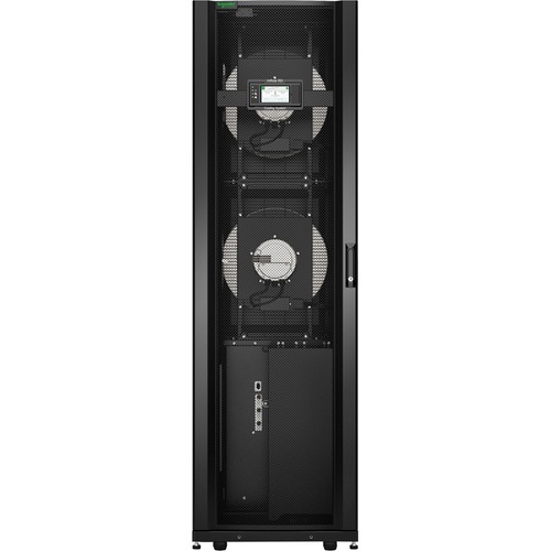 APC by Schneider Electric InRow RD, 600mm Air Cooled, 460-480V, 60Hz, with Humidifier - 4000 CFM - Rack-mountable - Black - IT - Black - Air Cooler - 42U - 480 V AC