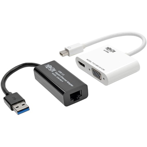 Tripp Lite by Eaton 4K Video and Ethernet 2-in-1 Accessory Kit for Microsoft Surface and Surface Pro with RJ45, VGA and HDMI Ports - Video & Ethernet